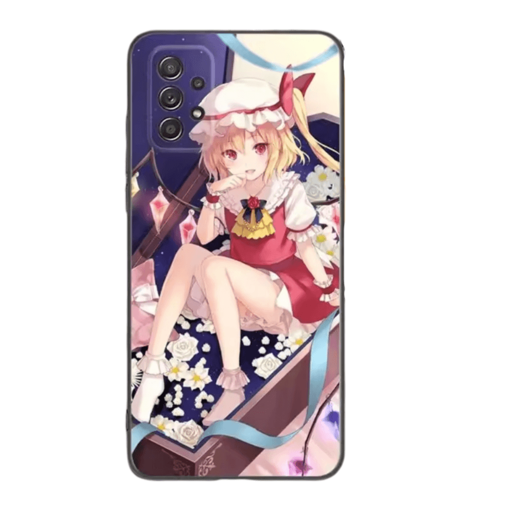 Touhou Project Anime Flandre Scarlet Printed Phone Case For Samsung