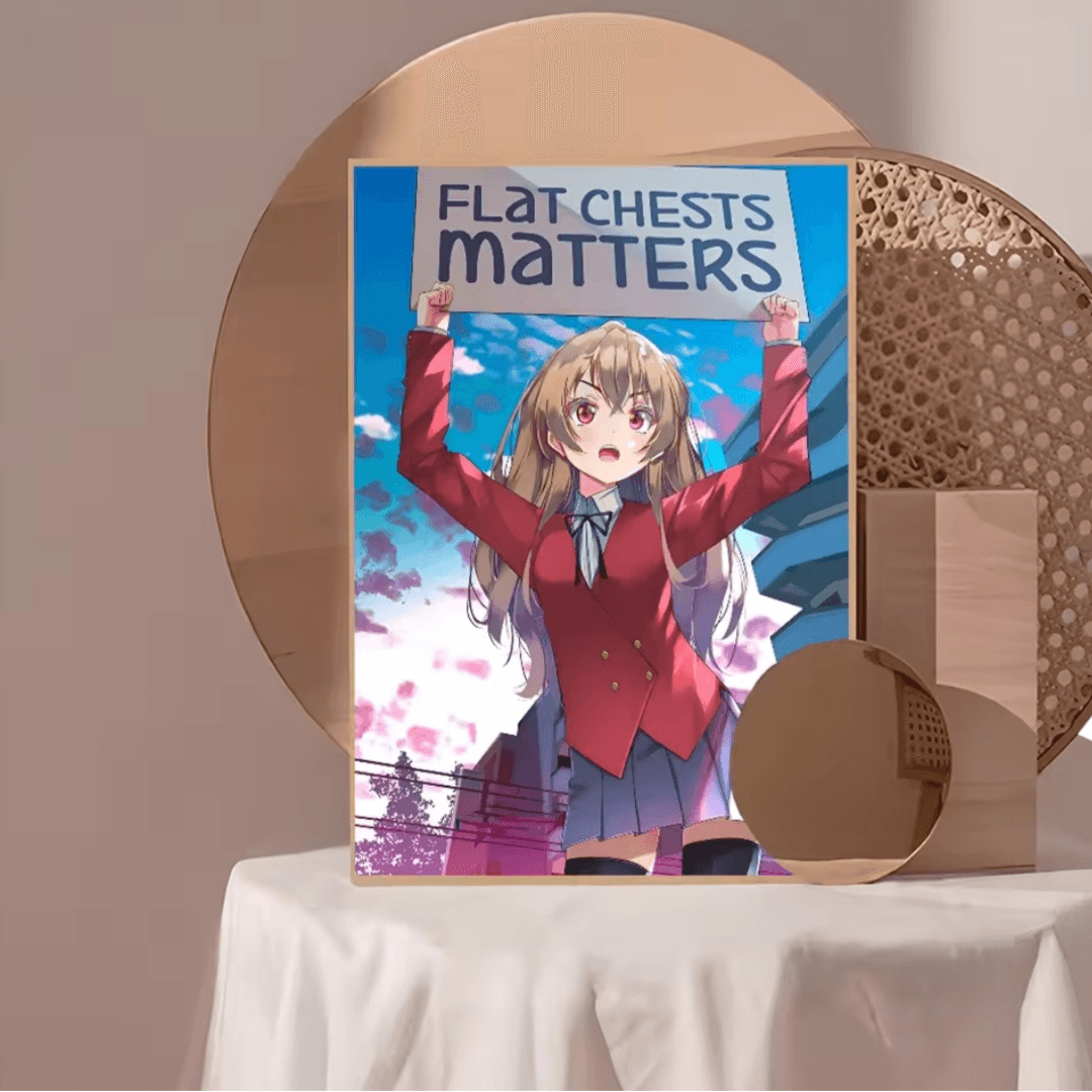 Toradora Anime Taiga Aisaka Sticky Poster
