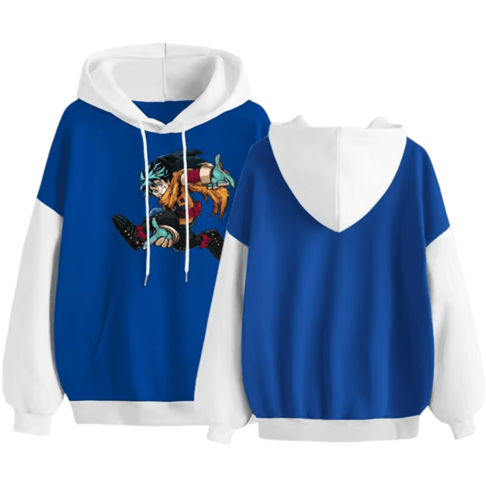 Anime My Hero Academia Izuku Midoriya Print Pullover