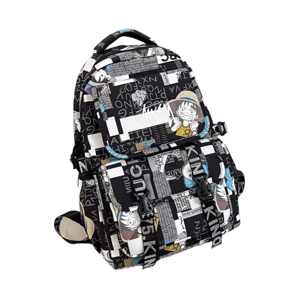 One Piece Monkey D. Luffy Anime Backpack For Men And Women
