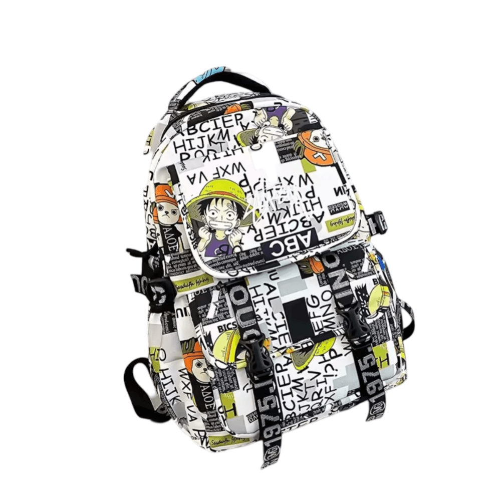 Anime One Piece Monkey D. Luffy Backpack For Men And Women