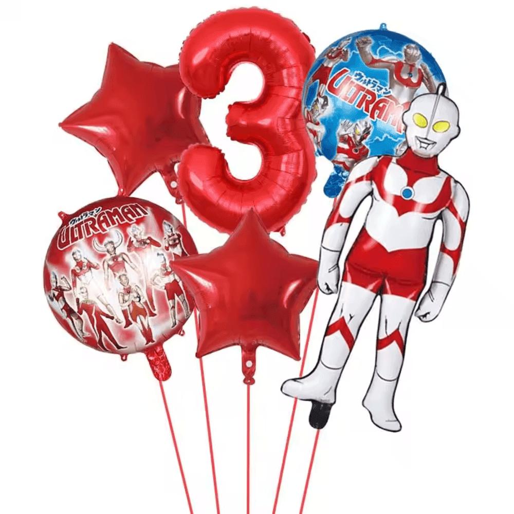 Ultraman Anime Party Decoration Balloon