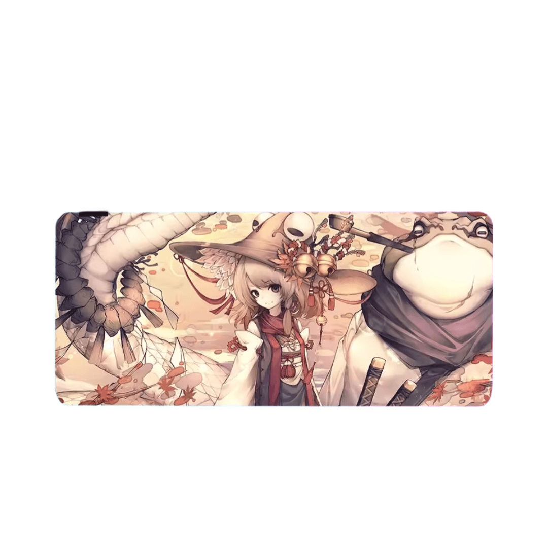 Anime Touhou Project Suwako Moriya LED Glowing Mouse Pad