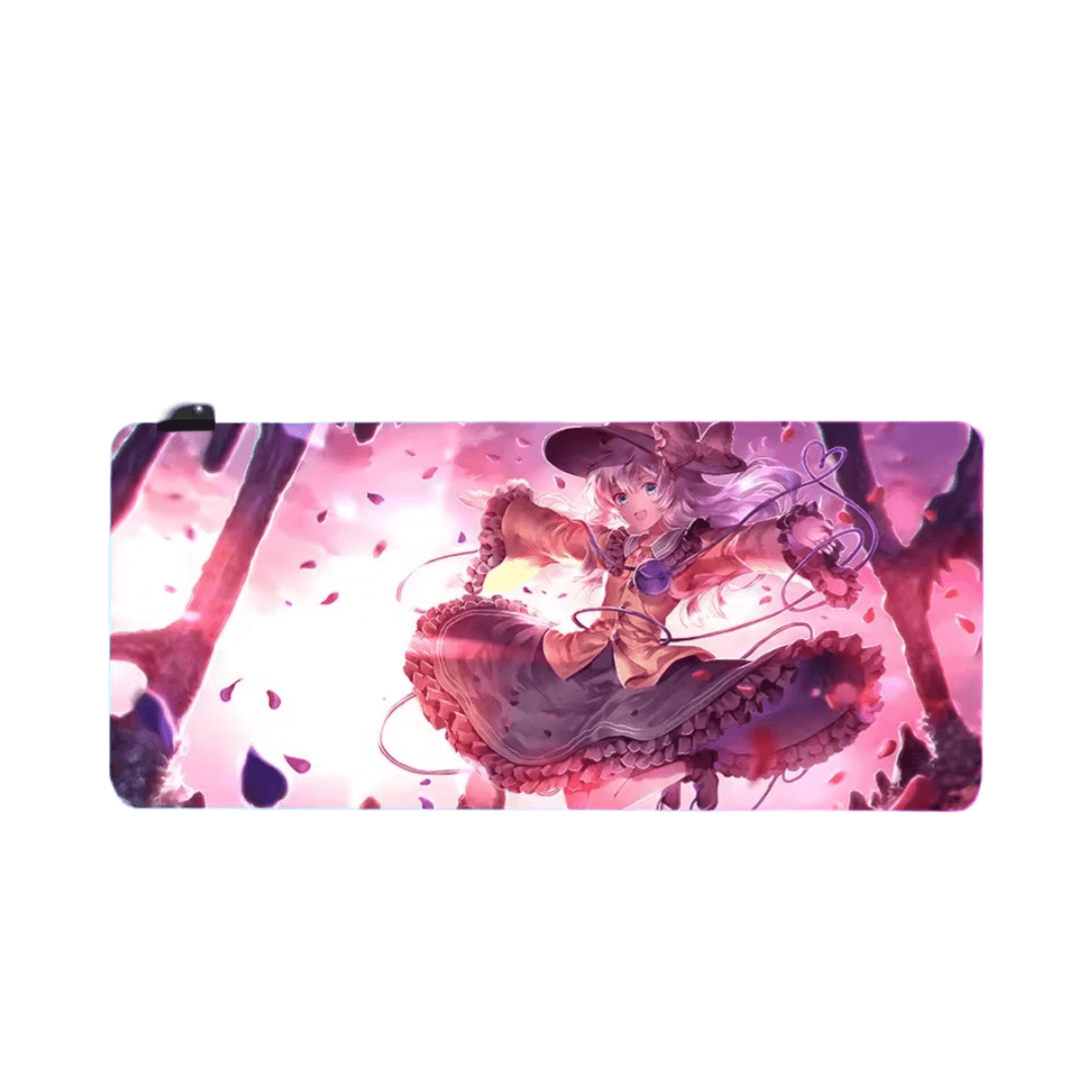 Anime Touhou Project Koishi Komeiji LED Glowing Mouse Pad