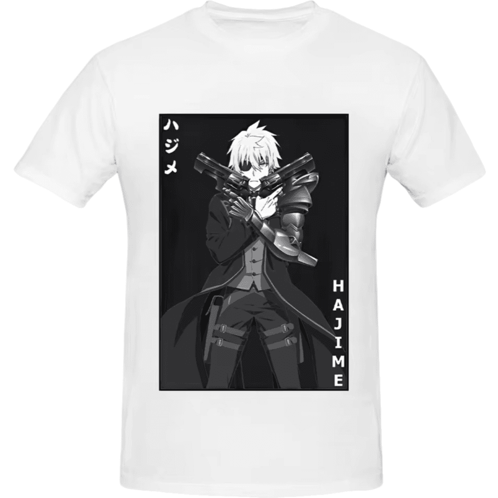 Anime Arifureta Hajime Short Sleeve T-Shirt — detail 1