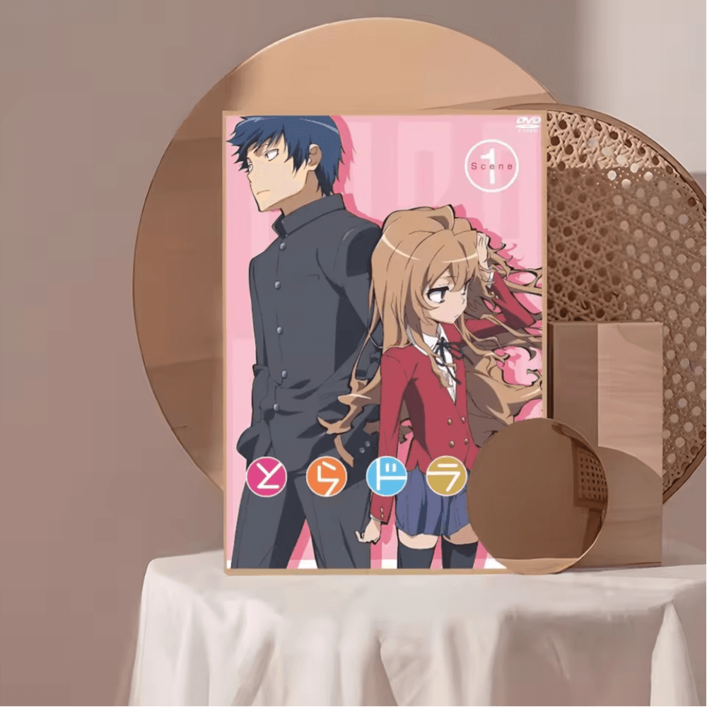 Anime Toradora Taiga Aisaka And Ryūji Takasu Poster