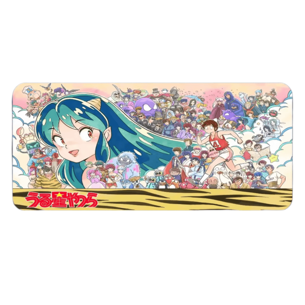 Urusei Yatsura Anime Ataru Moroboshi And Lum Print Mouse Pad