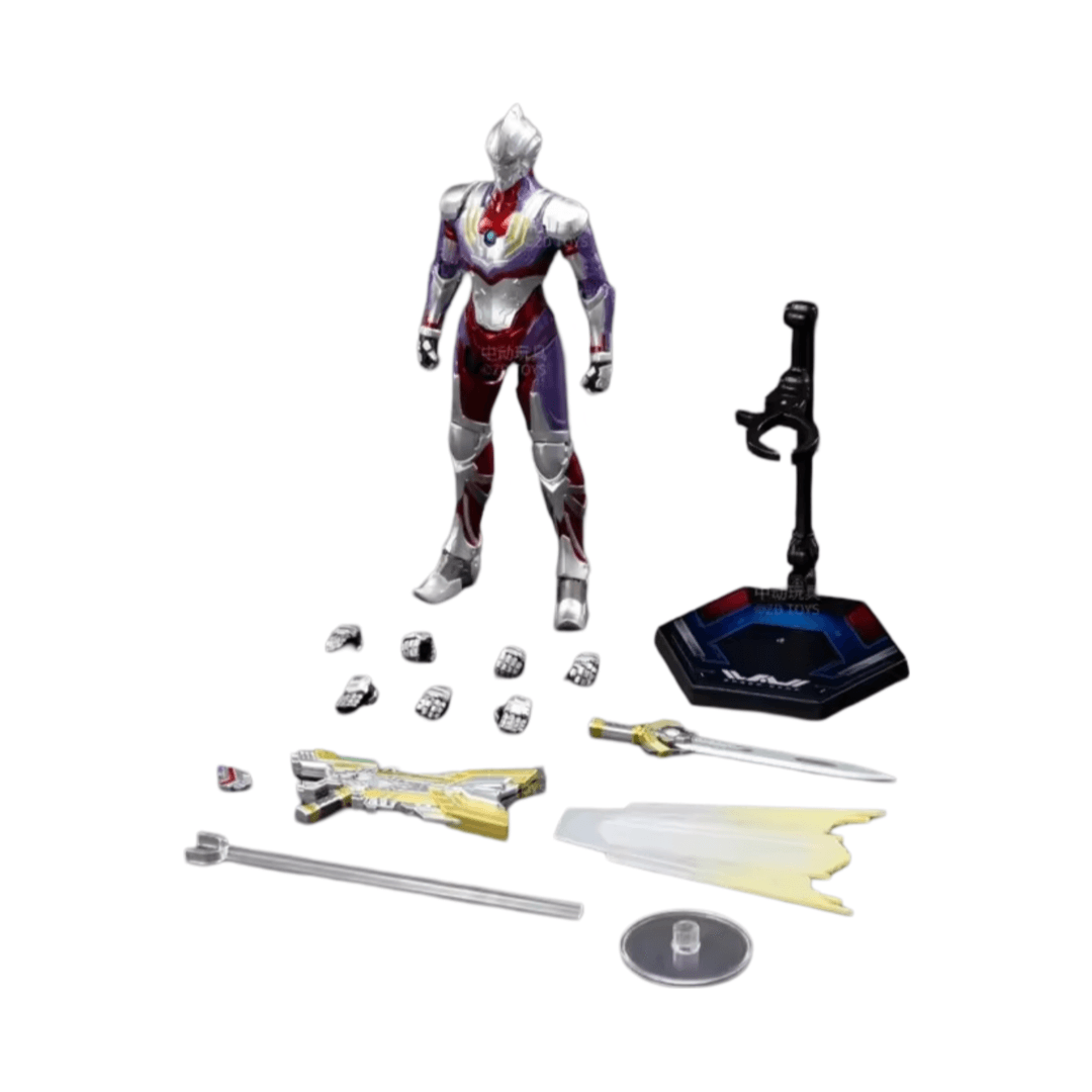Ultraman Tiga Anime Suit ZD Action Figure Toy