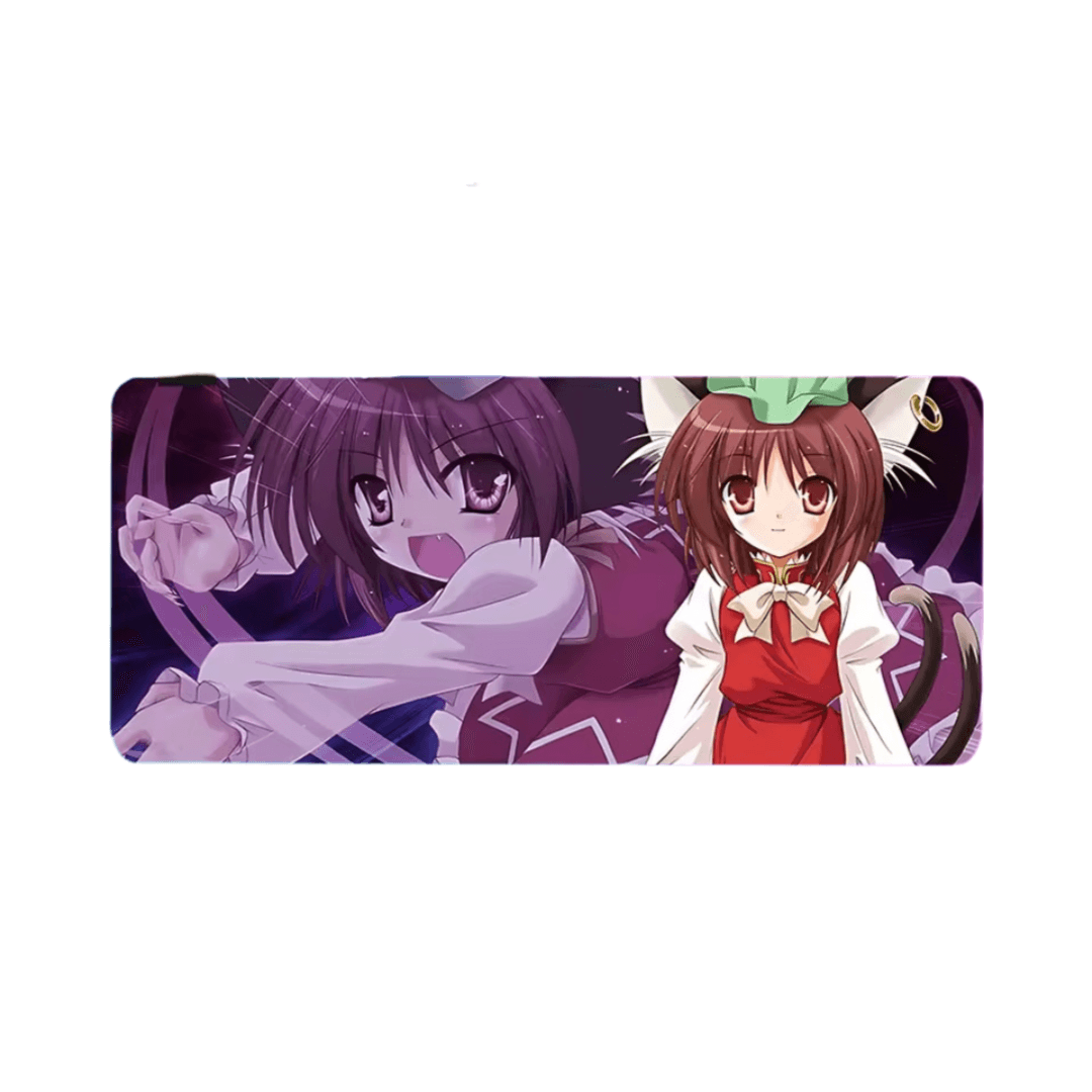 Anime Touhou Project Chen LED Glowing Mouse Pad