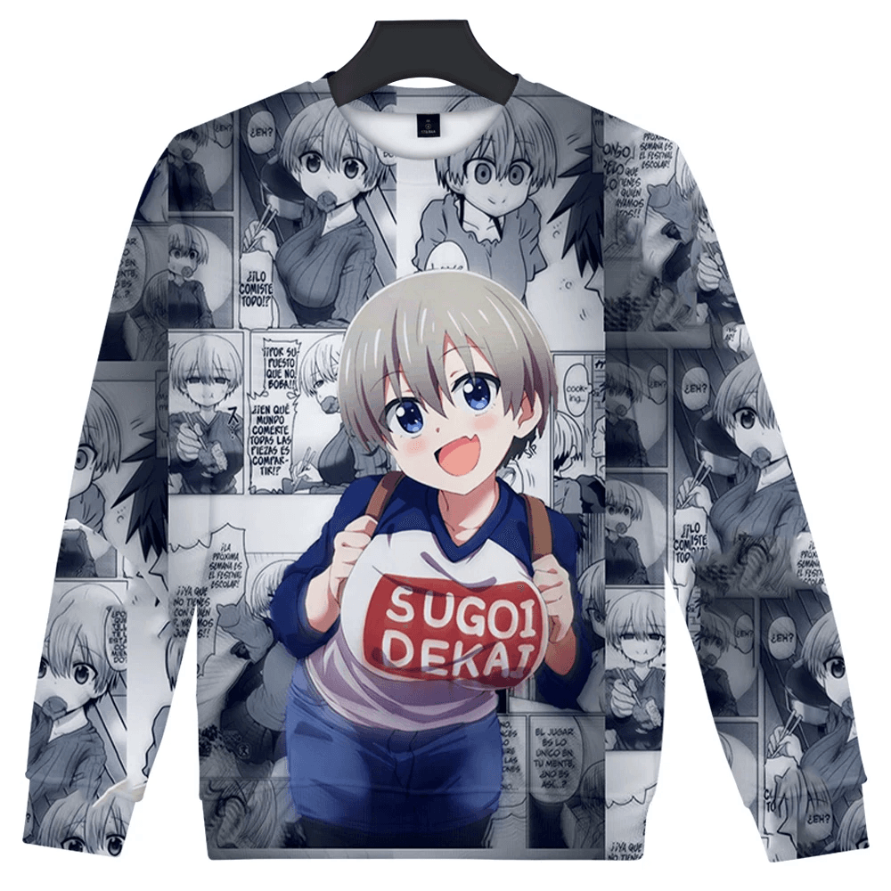 Anime Uzaki-Chan Wants To Hang Out Hana Uzaki Sweatshirt