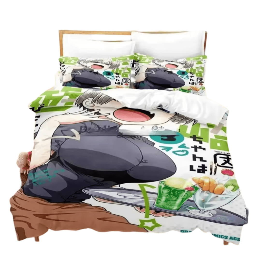 Uzaki-Chan Wants To Hang Out! Anime Hana Uzaki 3D Printed Bedding Set