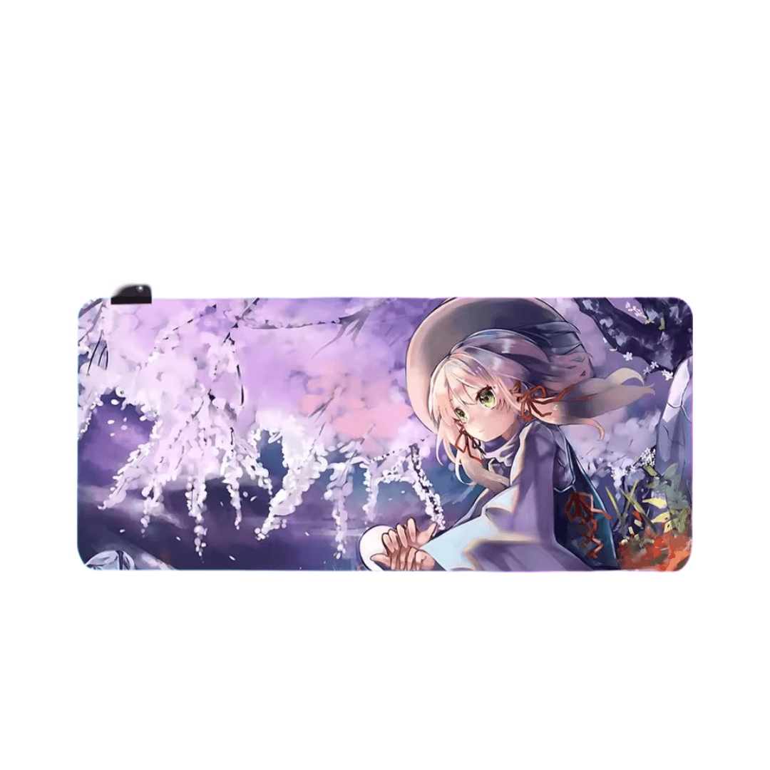 Touhou Project Suwako Moriya Anime LED Glowing Mouse Pad