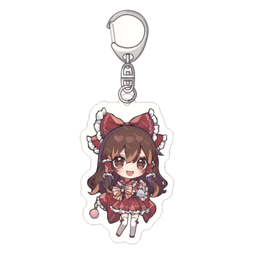 Anime Touhou Project Reimu Hakurei Acrylic Keychain