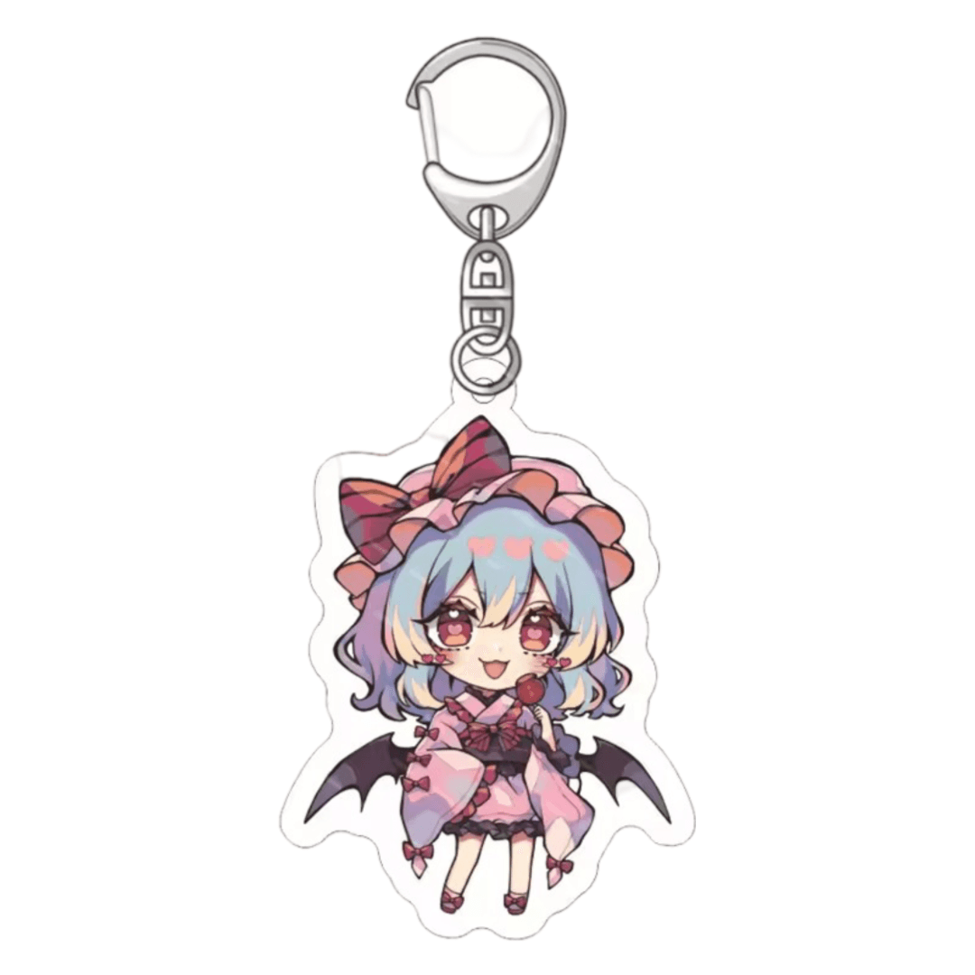 Anime Touhou Project Remilia Scarlet Acrylic Keychain