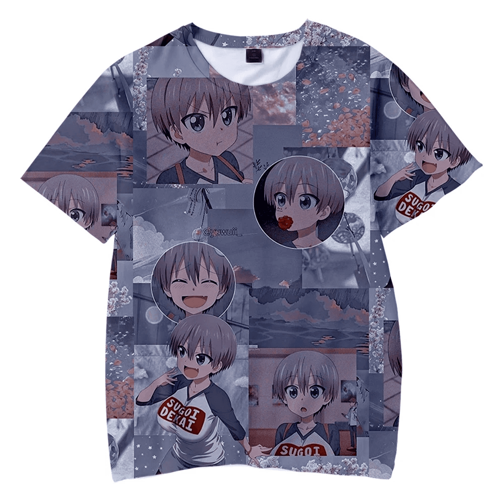 Anime Uzaki-Chan Wants To Hang Out Season 2 Hana Uzaki 3D Print T-Shirt