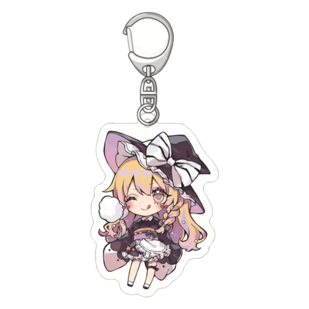 Anime Touhou Project Marisa Kirisame Acrylic Keychain