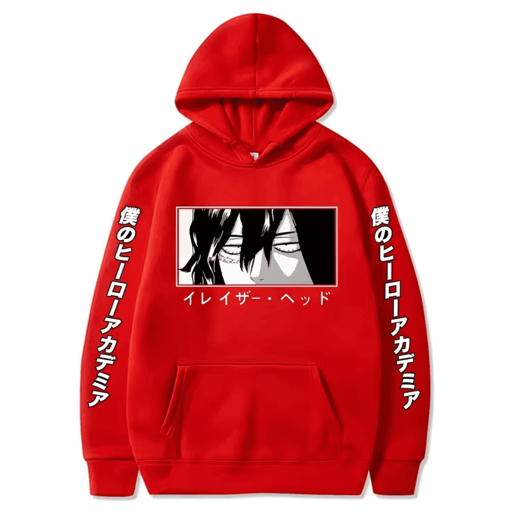 Anime My Hero Academia Shota Aizawa Hoodie — detail 1