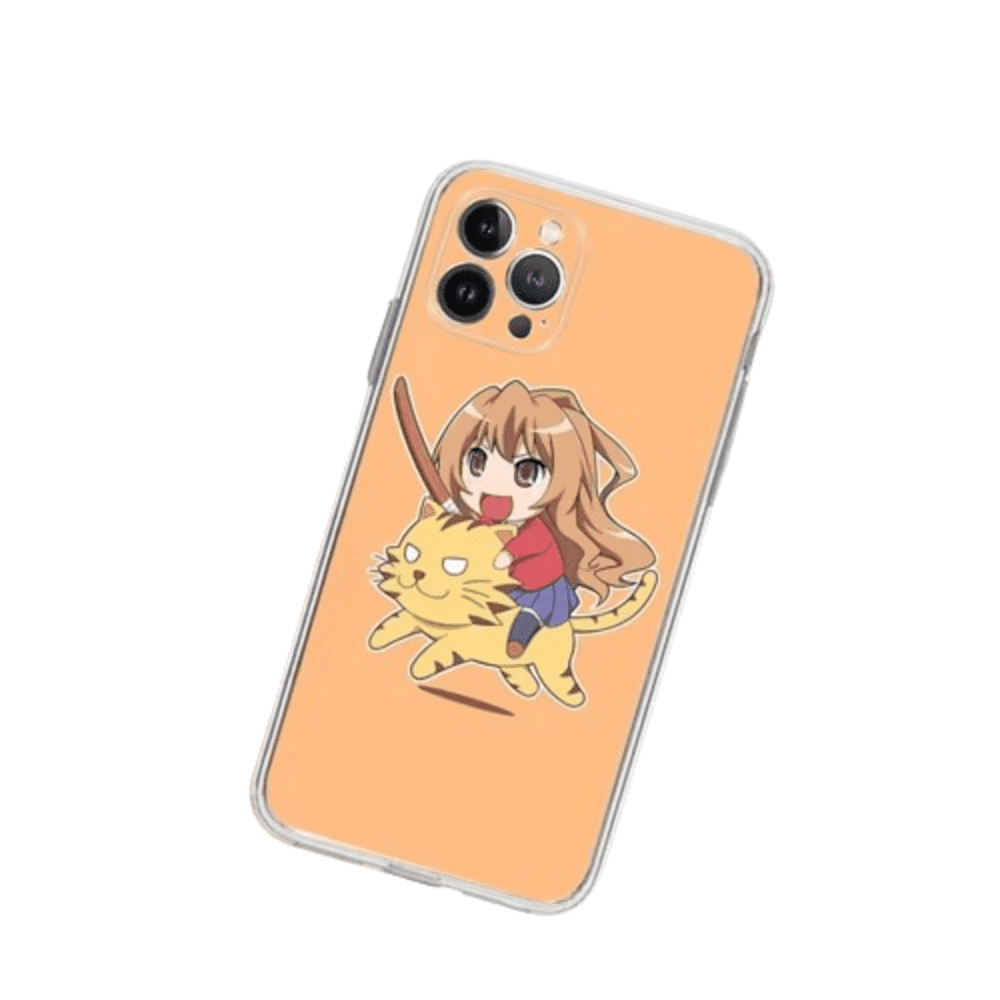 Toradora! Anime Taiga Aisaka Soft Silicone Mobile Case For iPhone