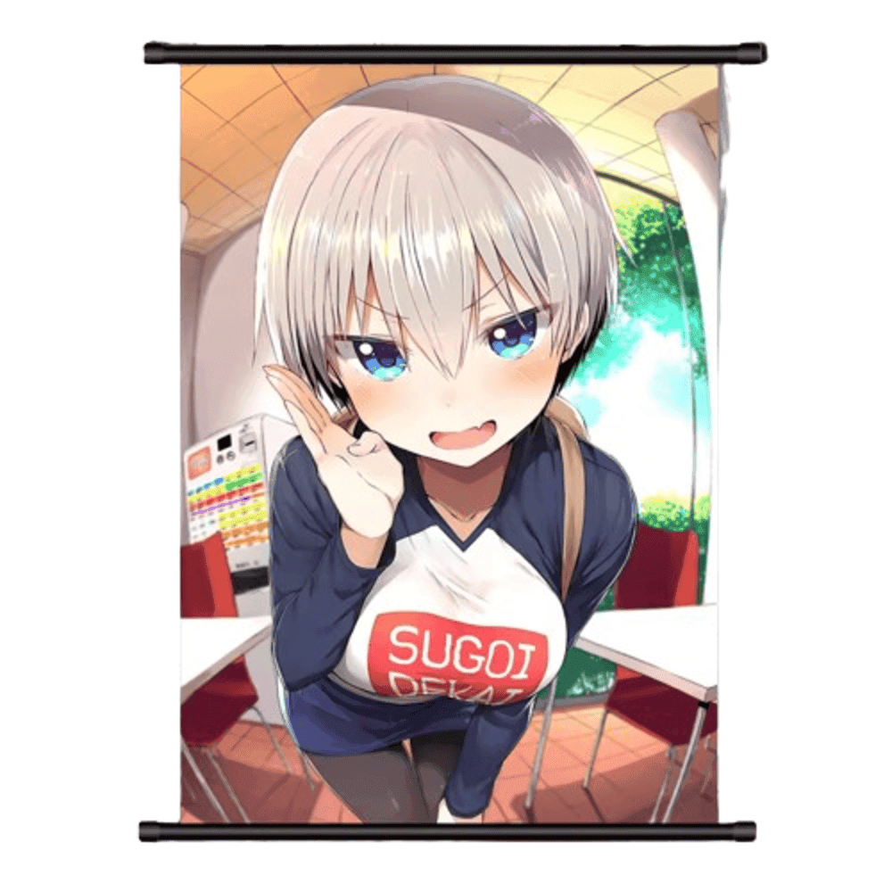 Anime Uzaki-Chan Wants To Hang Out! Hana Poster Wall Art