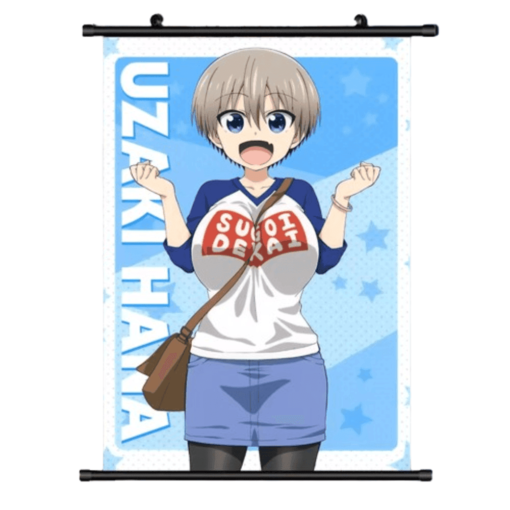 Uzaki-Chan Wants To Hang Out! Hana Uzaki Anime Poster Wall Art