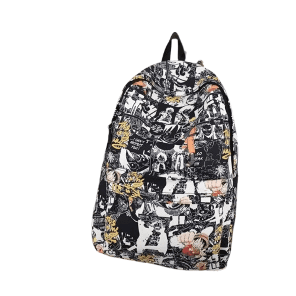 One Piece Luffy Anime Printed Student Backpack