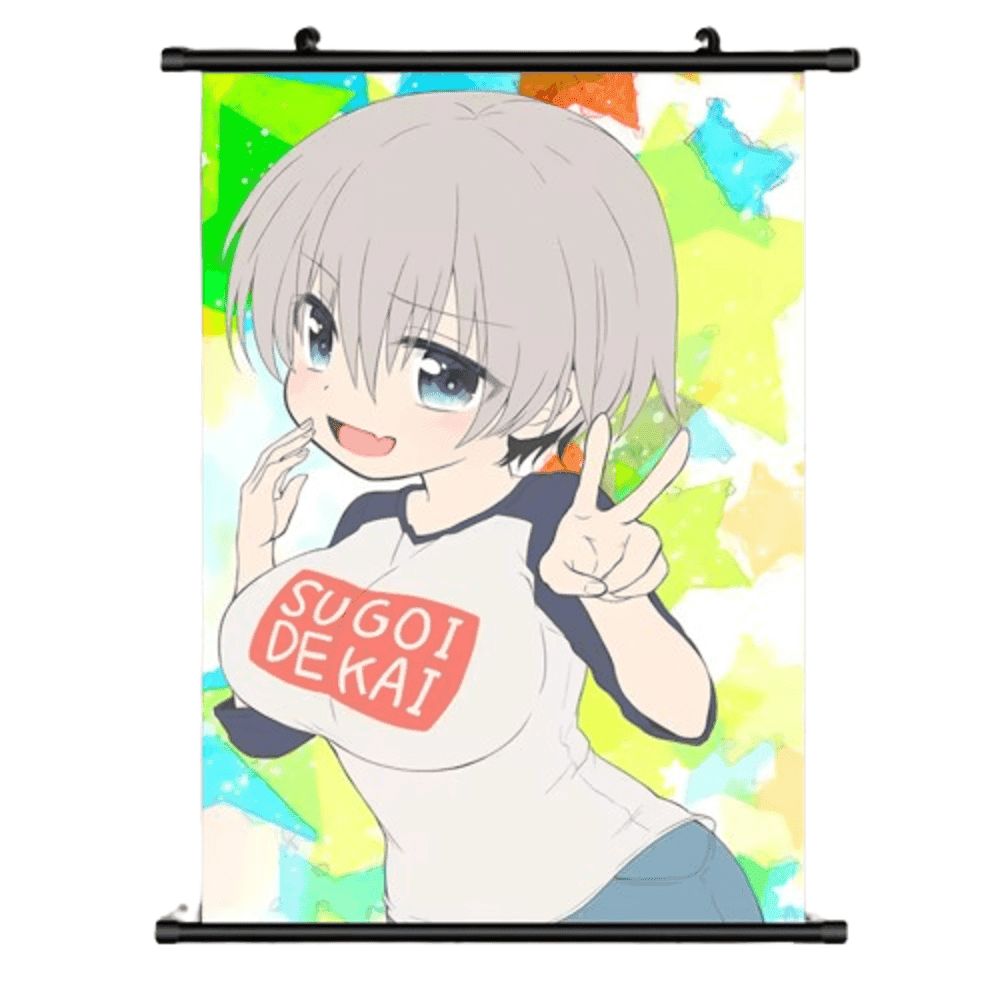 Uzaki-Chan Wants To Hang Out! Anime Hana Uzaki Poster Wall Art