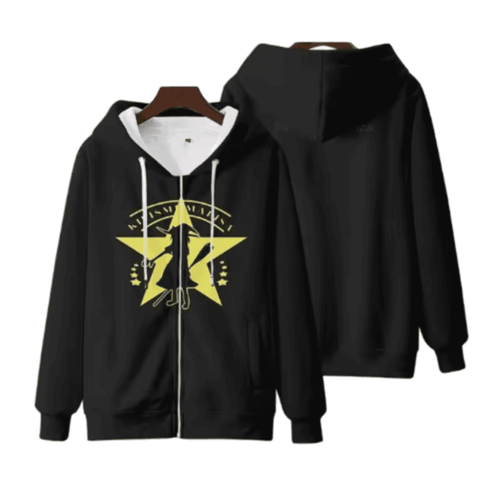 Anime Touhou Project Marisa Kirisame Black Hoodie