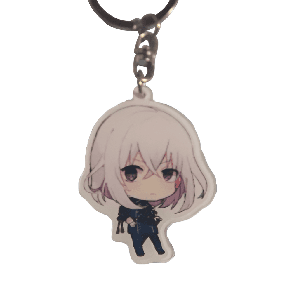 Anime Touken Ranbu Honebami Toushirou PVC Pendant Keychain