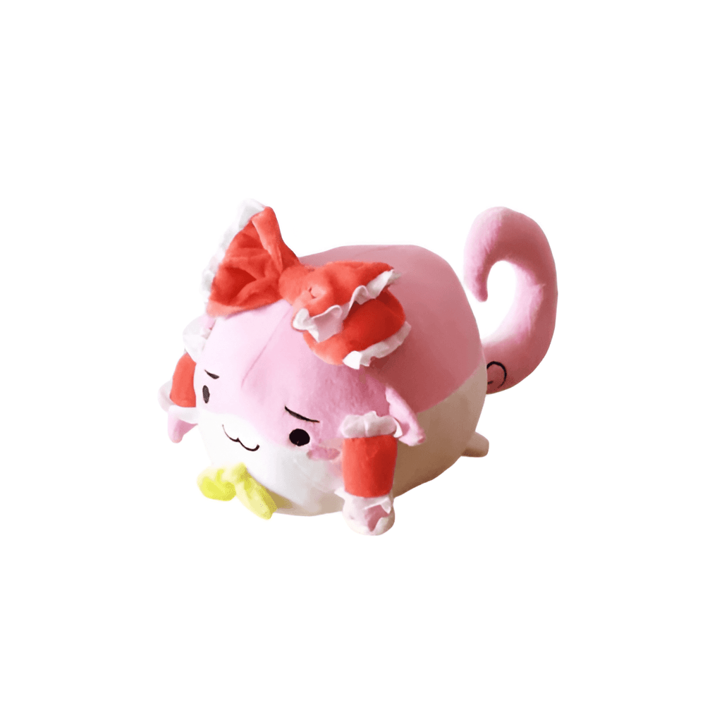 Anime Touhou Project Reimu Hakurei Cat Plush Toy