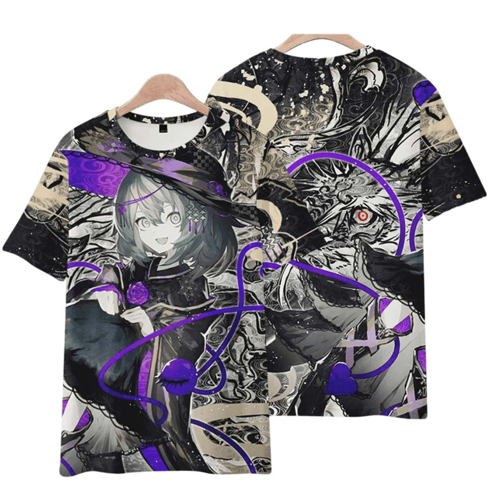 Anime Touhou Project Koishi Komeiji Short Sleeve T-Shirt