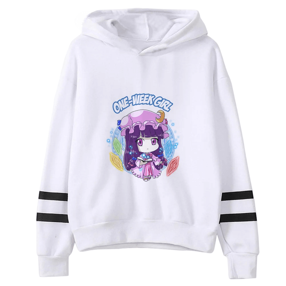 Anime Touhou Project Patchouli Knowledge Casual Hoodie