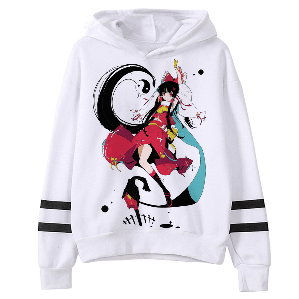 Anime Touhou Project Reimu Hakurei Casual Hoodie