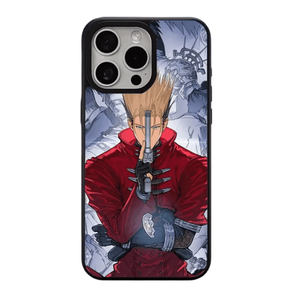 Anime Trigun Vash The Stampede Printed Phone Case For iPhone