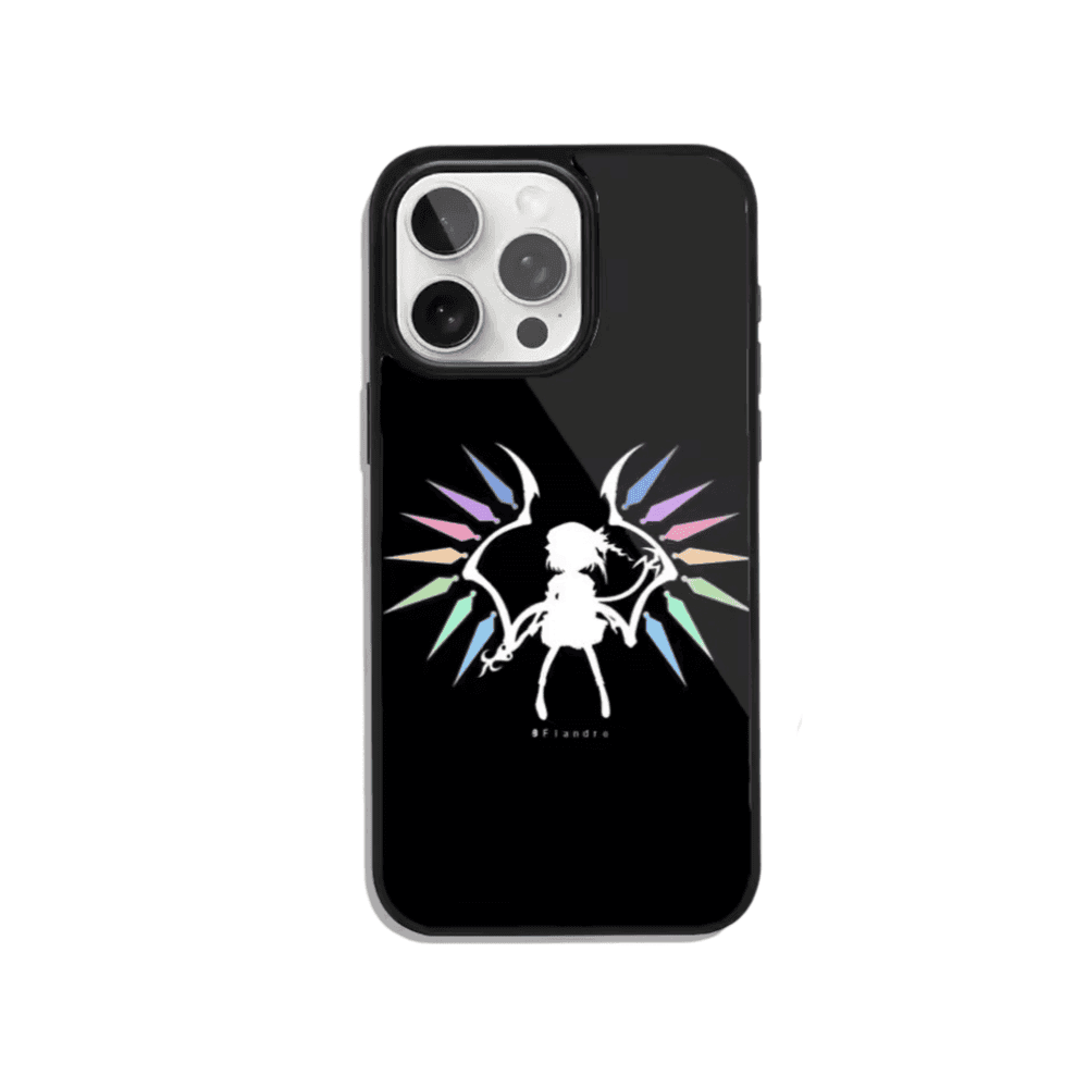 Touhou Project Flandre Scarlet Anime Print Phone Case For iPhone