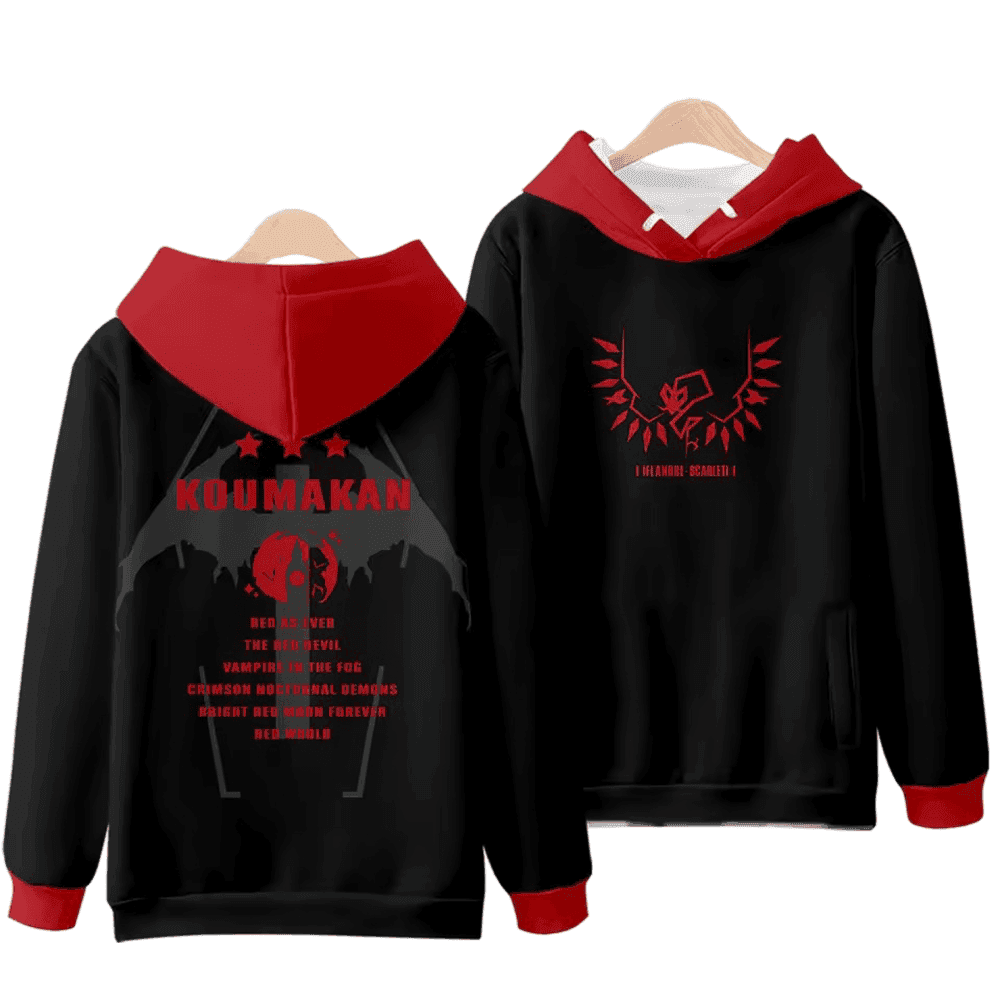 Touhou Project Anime Flandre Scarlet Casual Hoodie