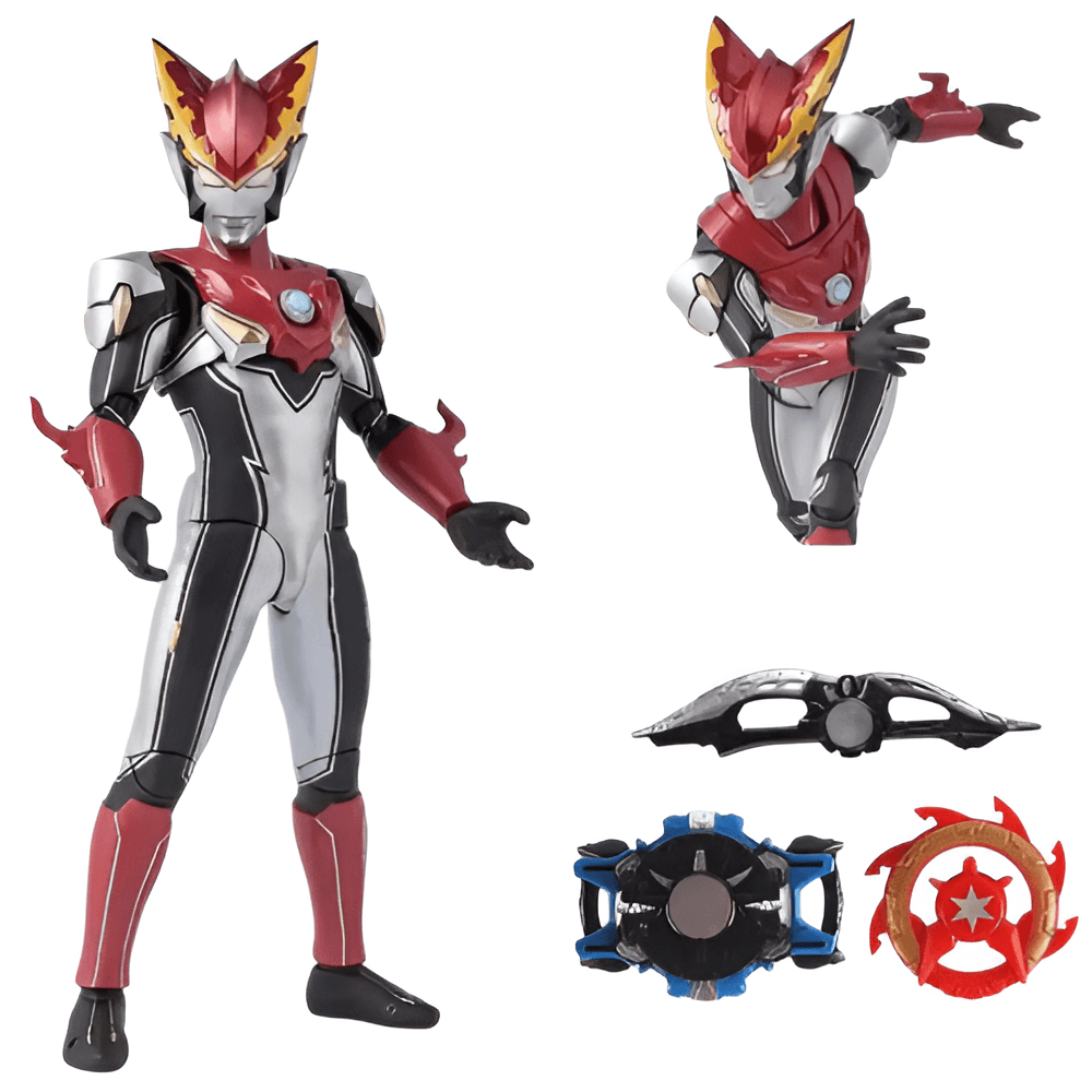Anime Ultraman Rosso Flame Action Figure Toy