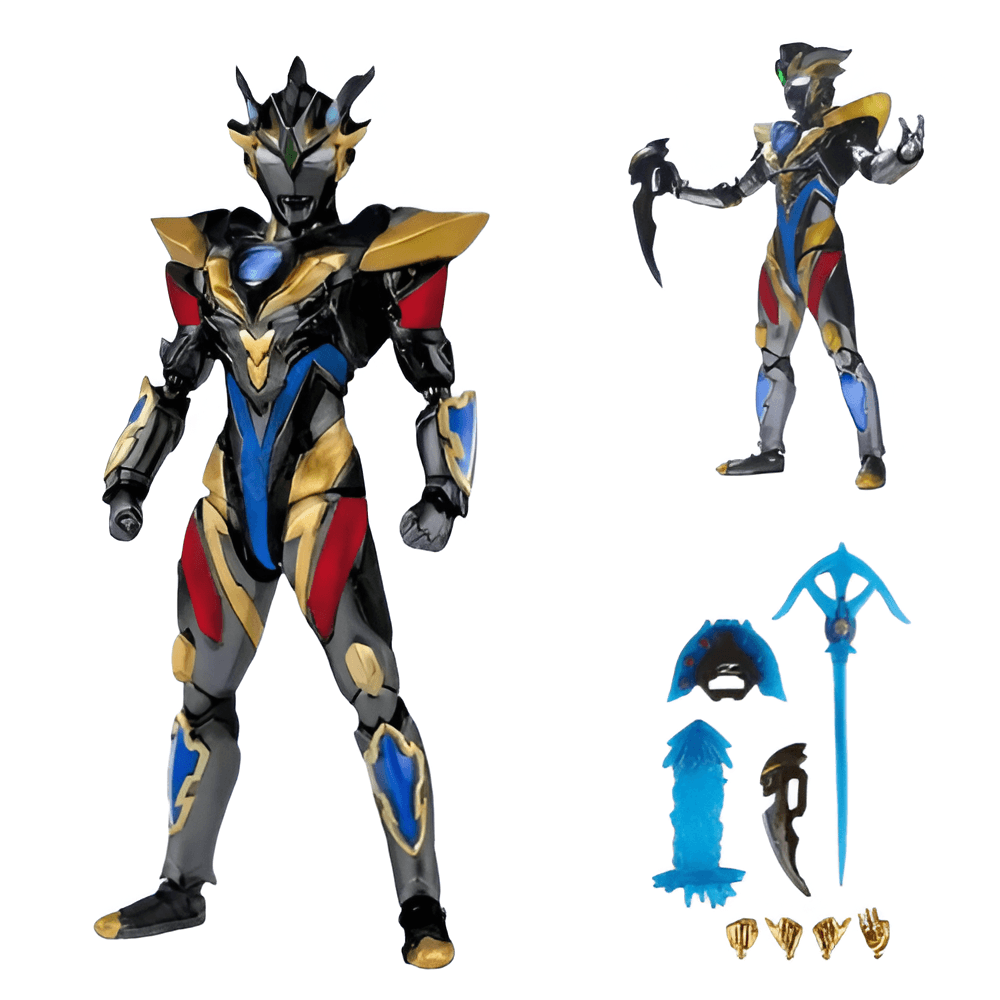 Anime Ultraman Zero Delta Rise Claw Dark Action Figure Toy