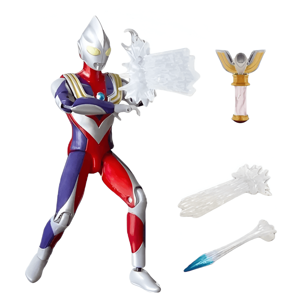 Anime Ultraman Tiga Collectible Action Figure Toy