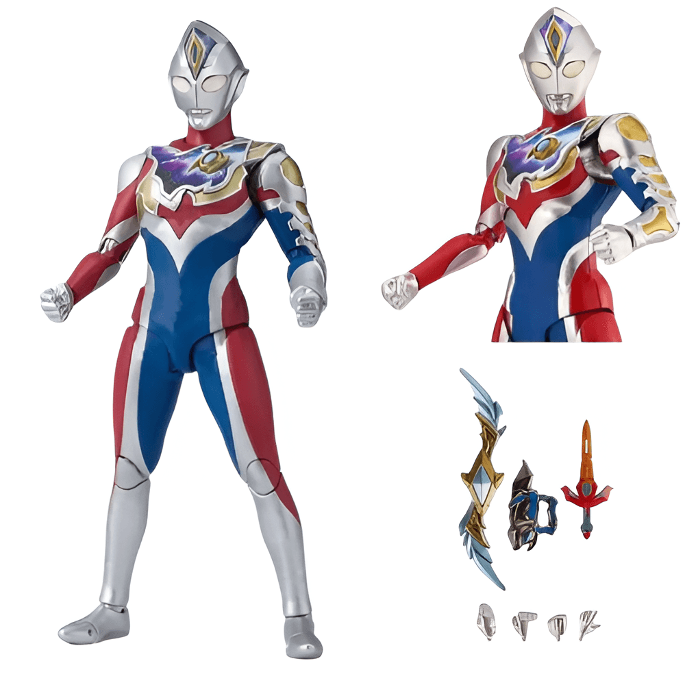 Anime Ultraman Decker Flash Type Action Figure Toy