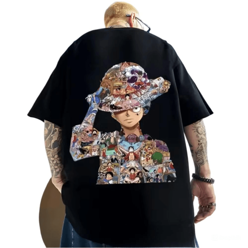 One Piece Anime Luffy Loose Fit T-Shirt