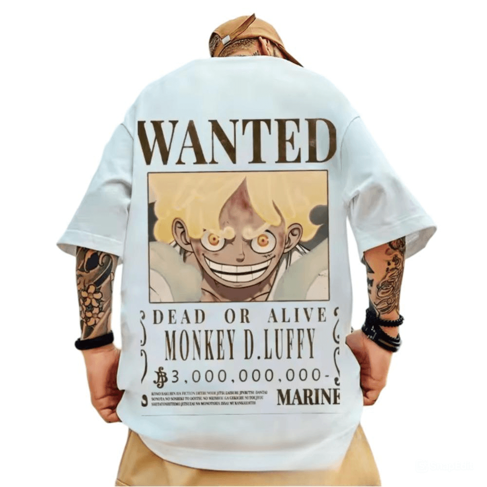 One Piece Anime Dead Or Alive Short Sleeves T-Shirt