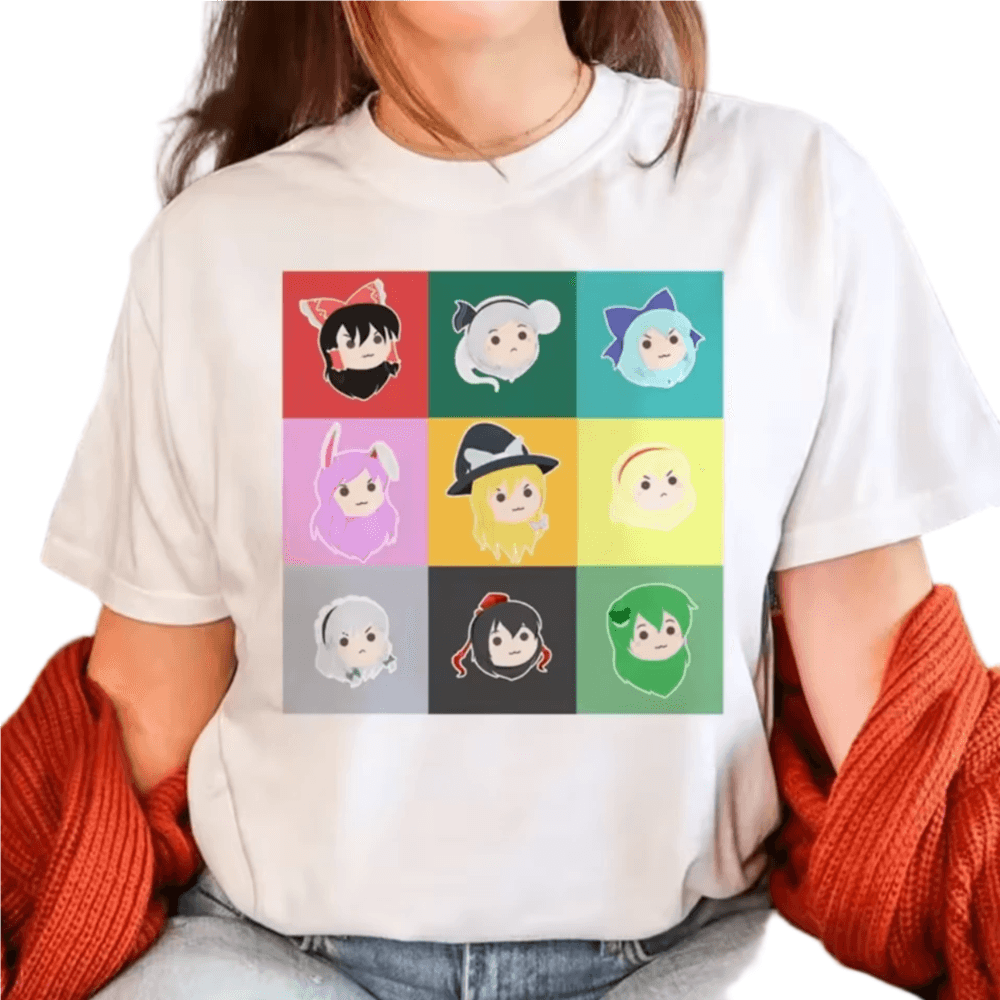 Touhou Project Anime Characters Summer T-Shirt