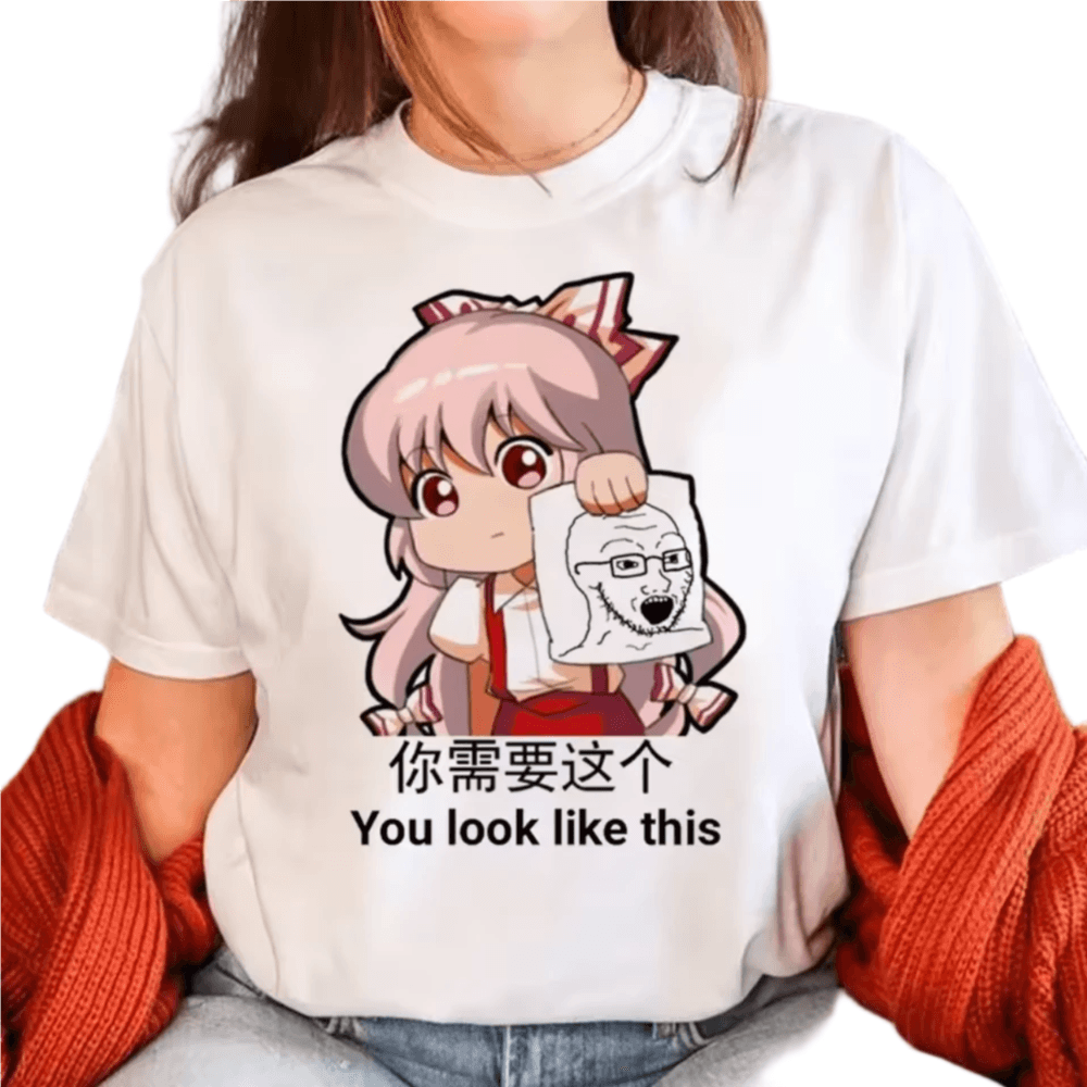 Anime Touhou Project Reimu Hakurei Summer T-Shirt