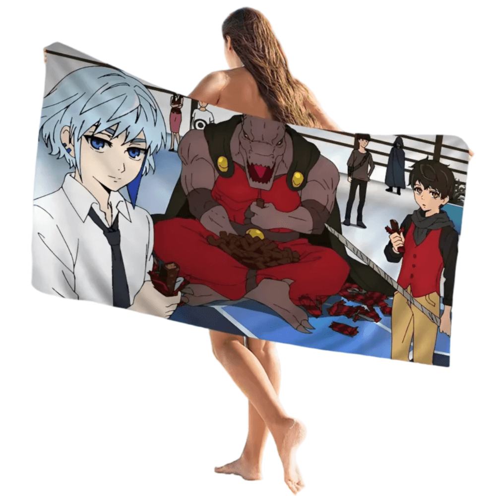 Tower Of God Anime Characters Towel