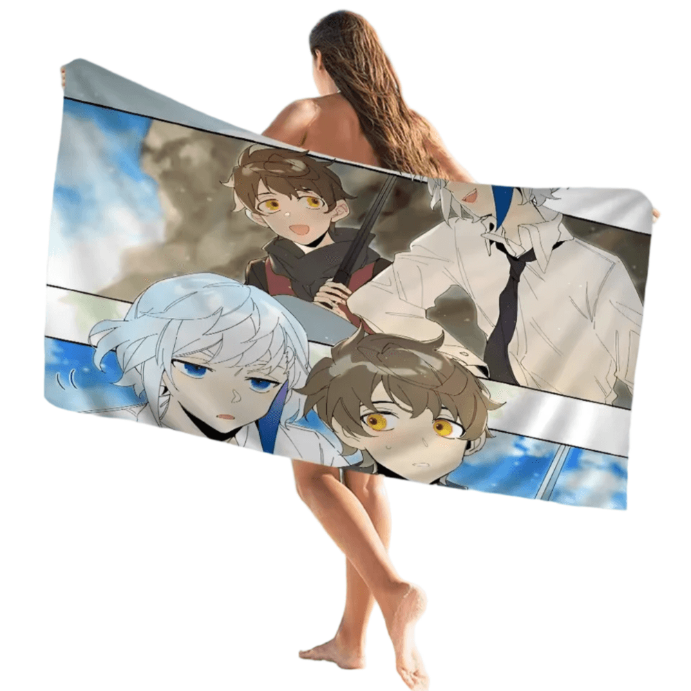 Tower Of God Anime Characters Print Towel