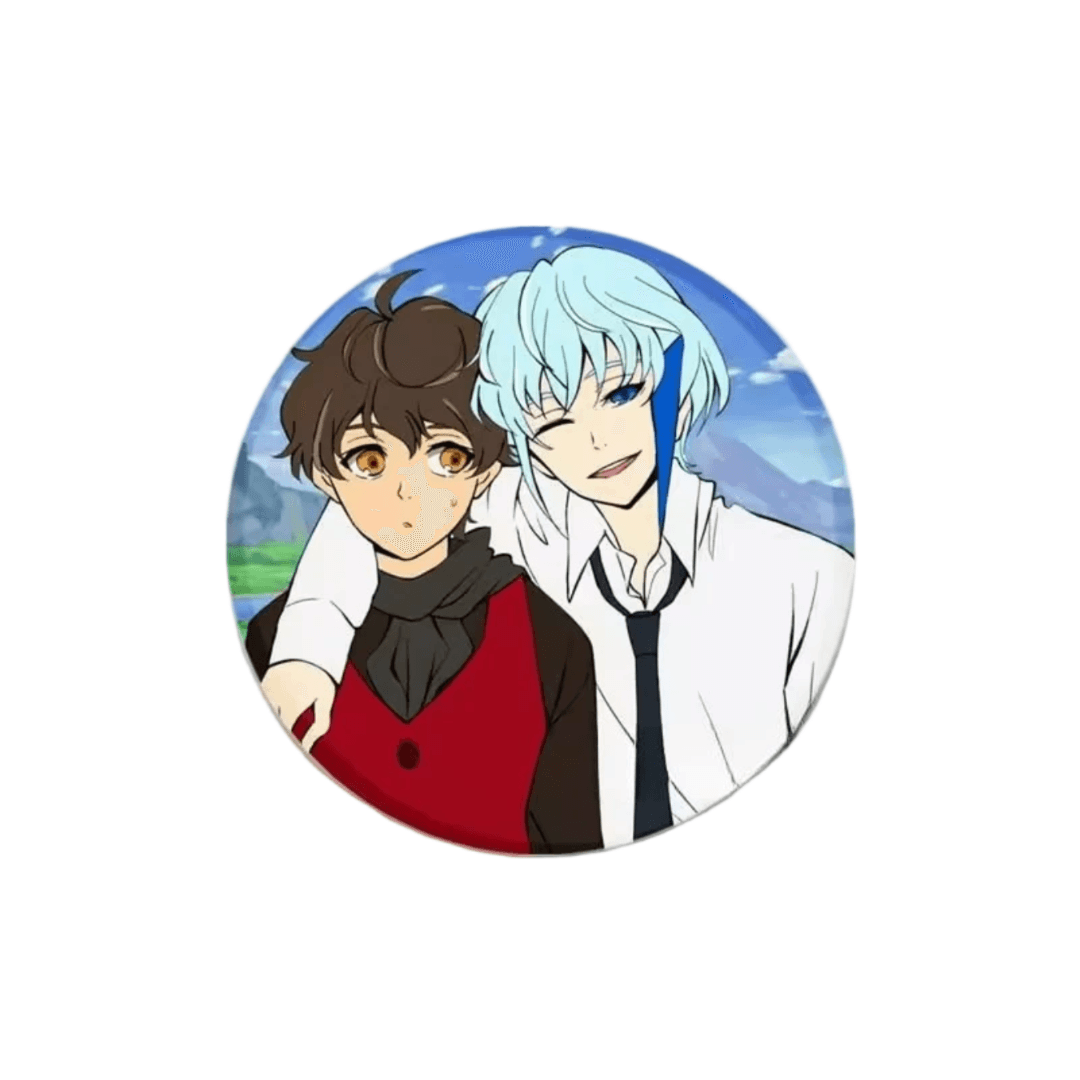 Anime Tower Of God Hatz And Khun Aguero Agnes Badge