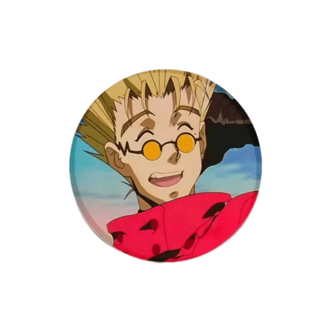 Trigun Anime Vash The Stampede Badge