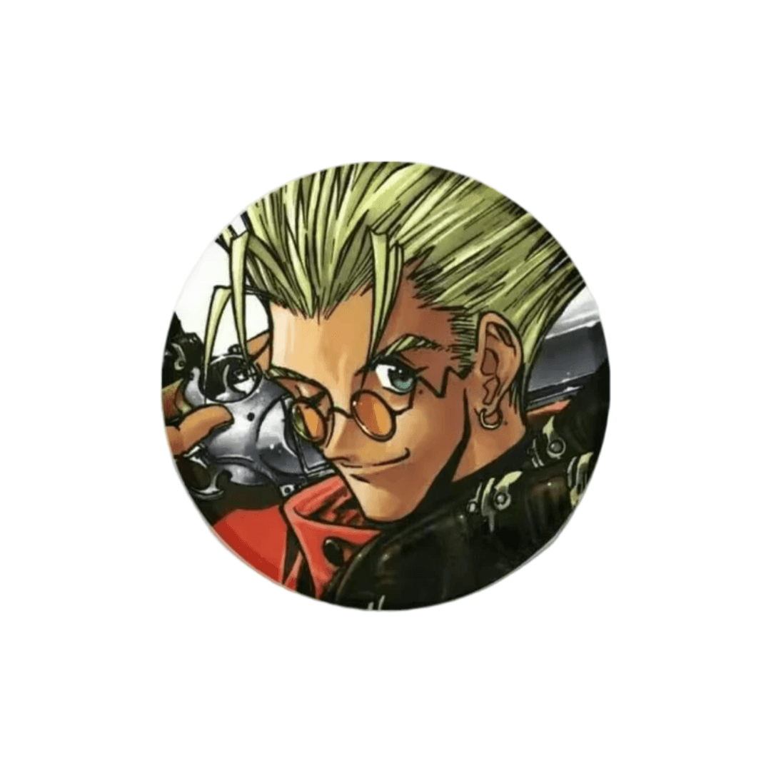 Trigun Anime Stampede Tinplate Badge