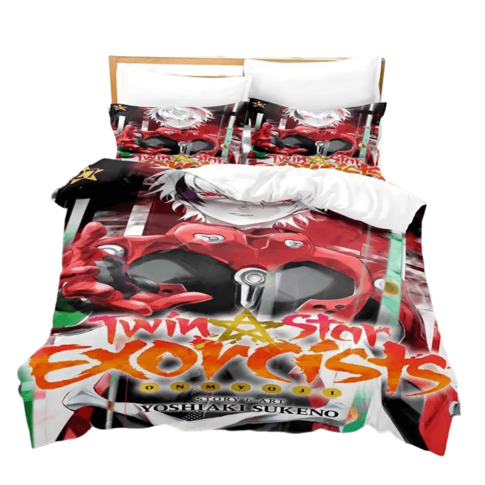 Twin Star Exorcists Anime Rokuro Enmado Bedding Set
