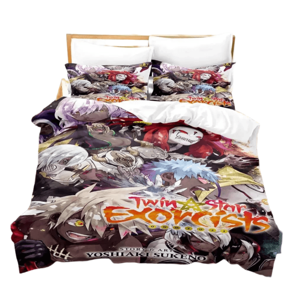 Twin Star Exorcists Anime Print Bedding Set
